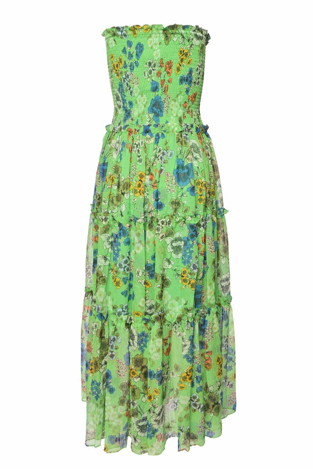 Alexis Size M Strapless Floral Dress
