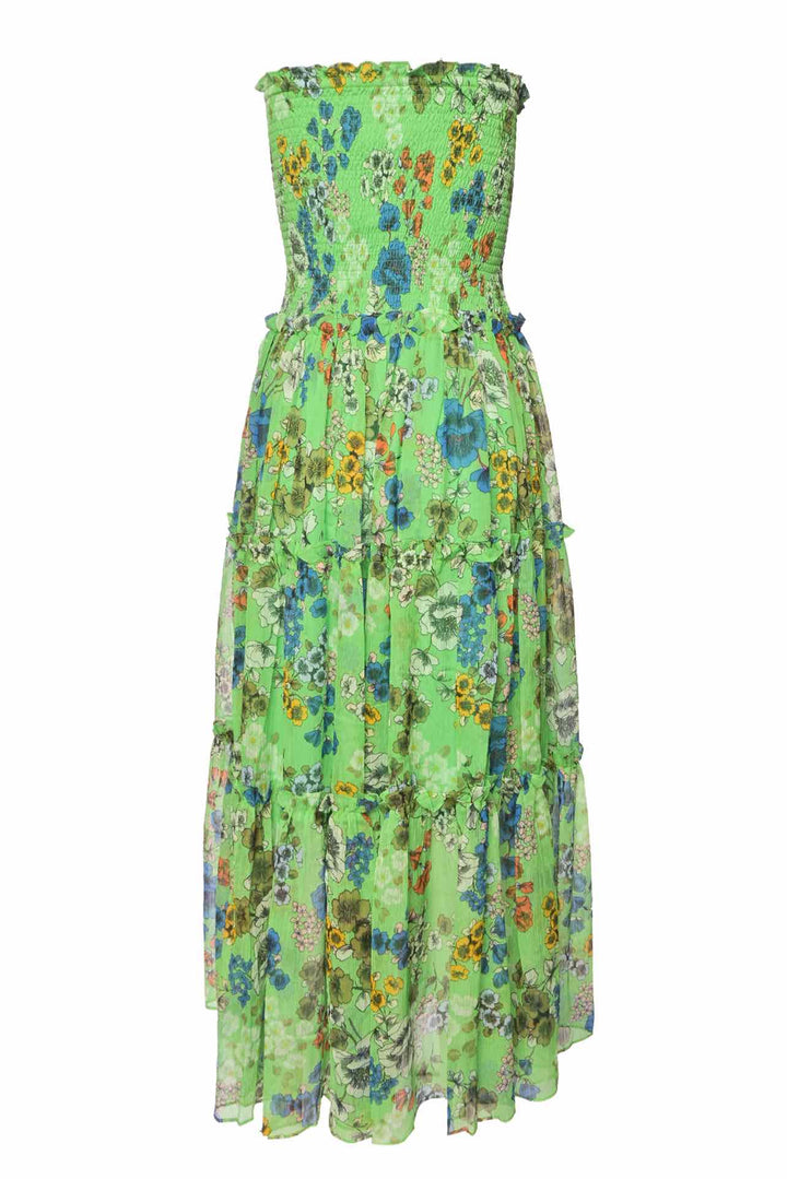 Alexis Size M Strapless Floral Dress