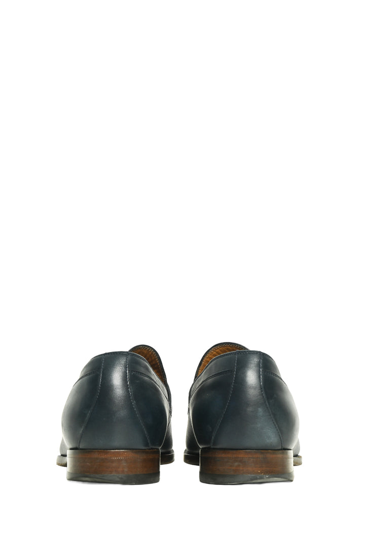 Mens Shoe Size 9.5 Gucci Men's Two-Tone Interlocking G Leather Loafers