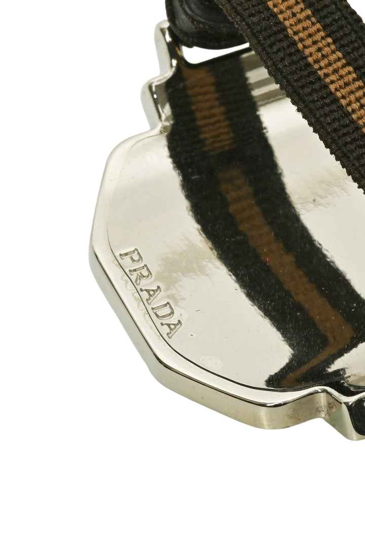 Prada Multi Crystal Pendant Bracelet