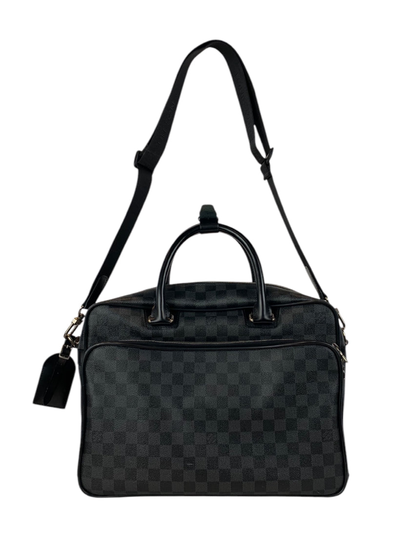 Louis Vuitton 2012 Damier Graphite Icare Laptop Bag Briefcase