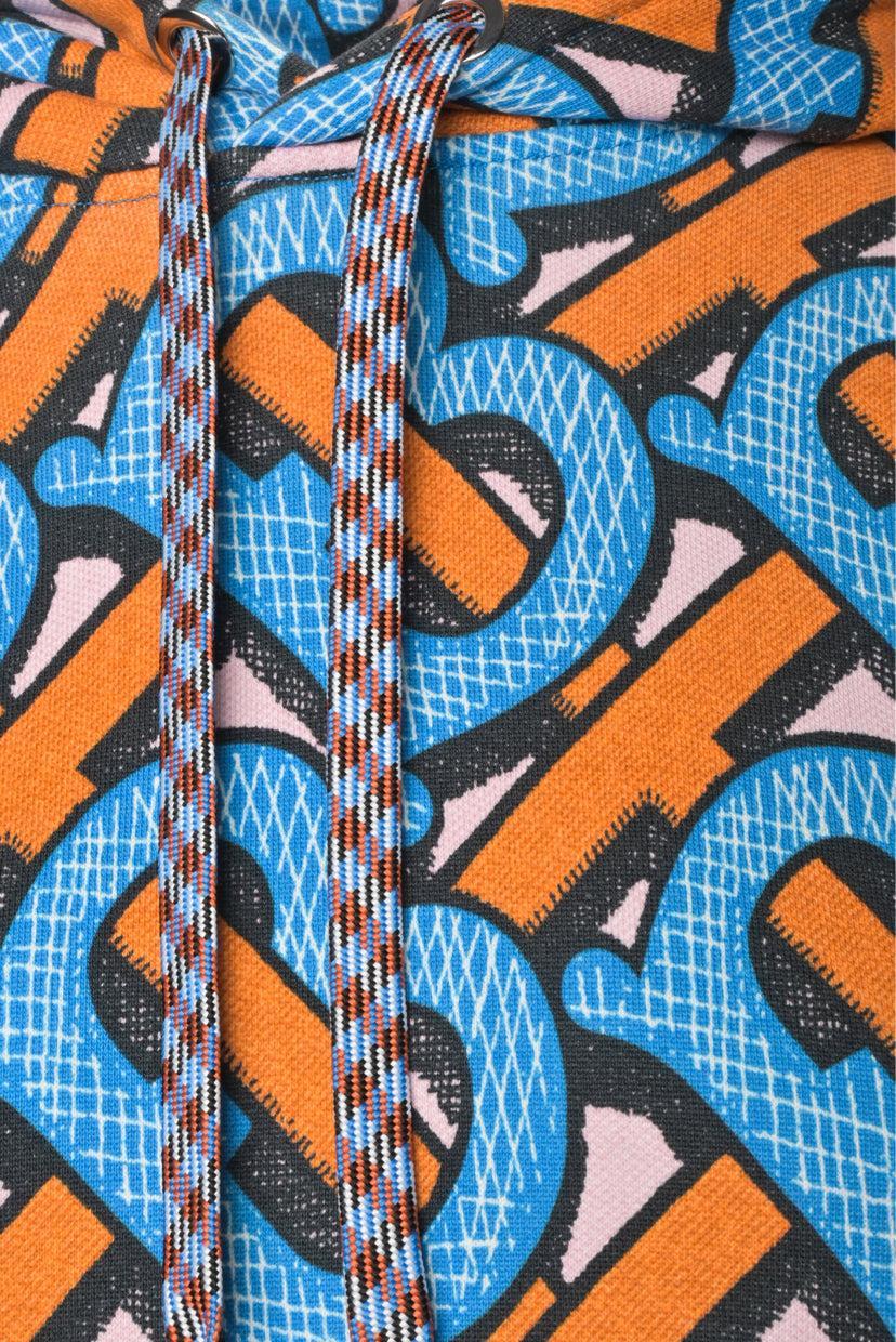 Burberry Size XS Men's Monogram Print Cotton Hoodie