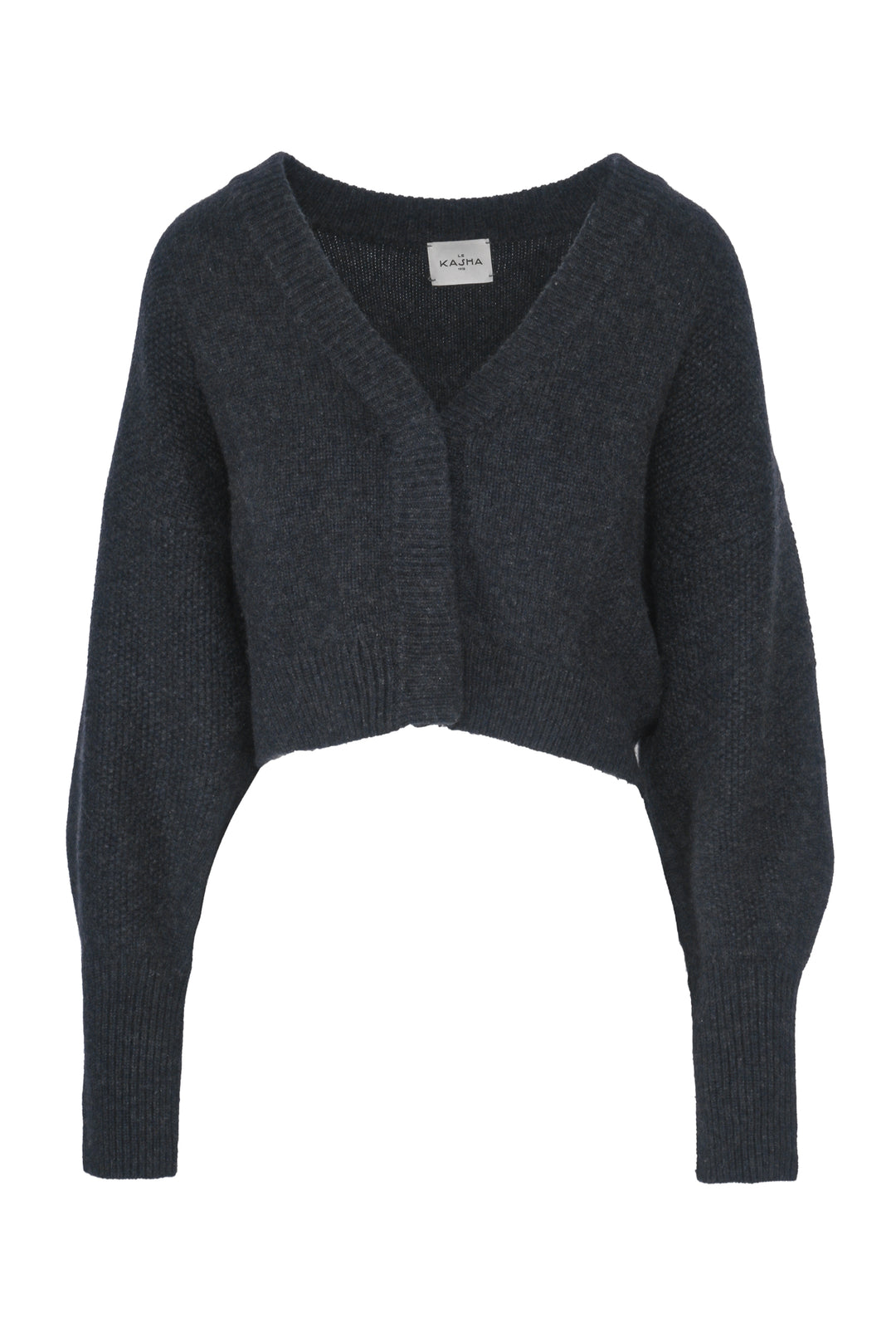 LE KASHA Size OS Cropped Cashmere Cardigan