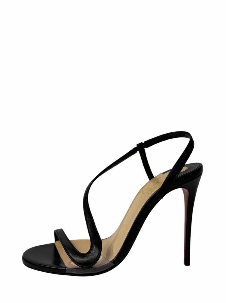 Christian Louboutin Size 35 Rosalie Leather Slingback Sandals