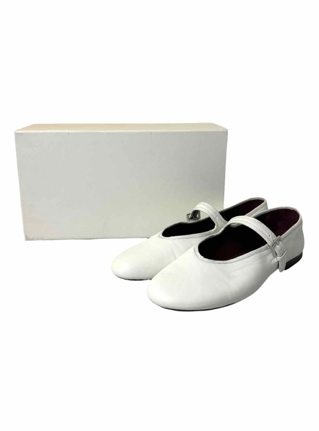 The Row Size 39 Boheme MJ Optic White Flats