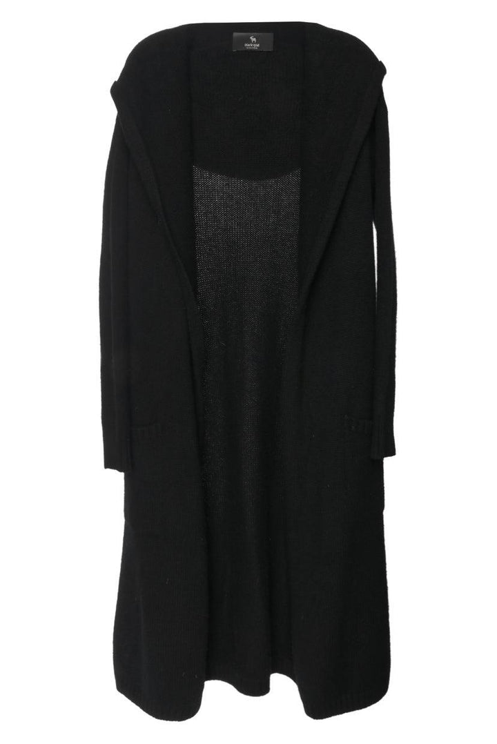 Black Goat Size SCashmere Cardigan