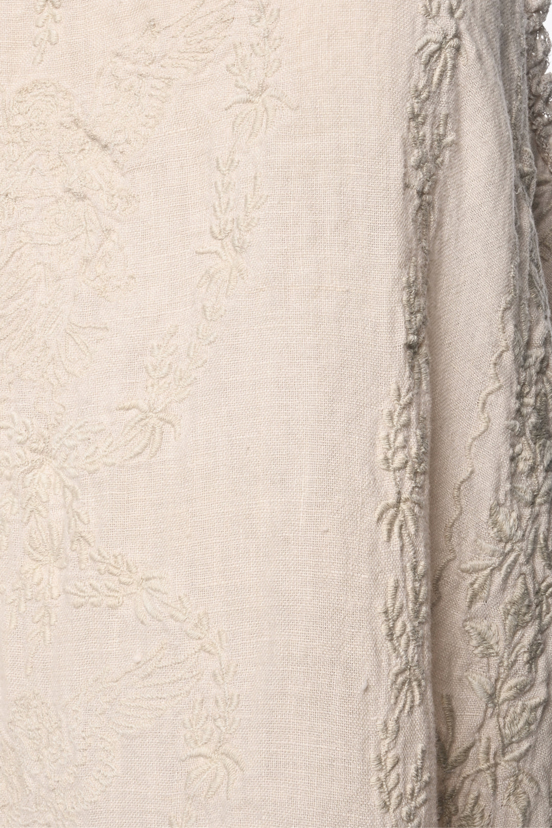 Magnolia Pearl Size OS Embroidered Linen Tank Dress