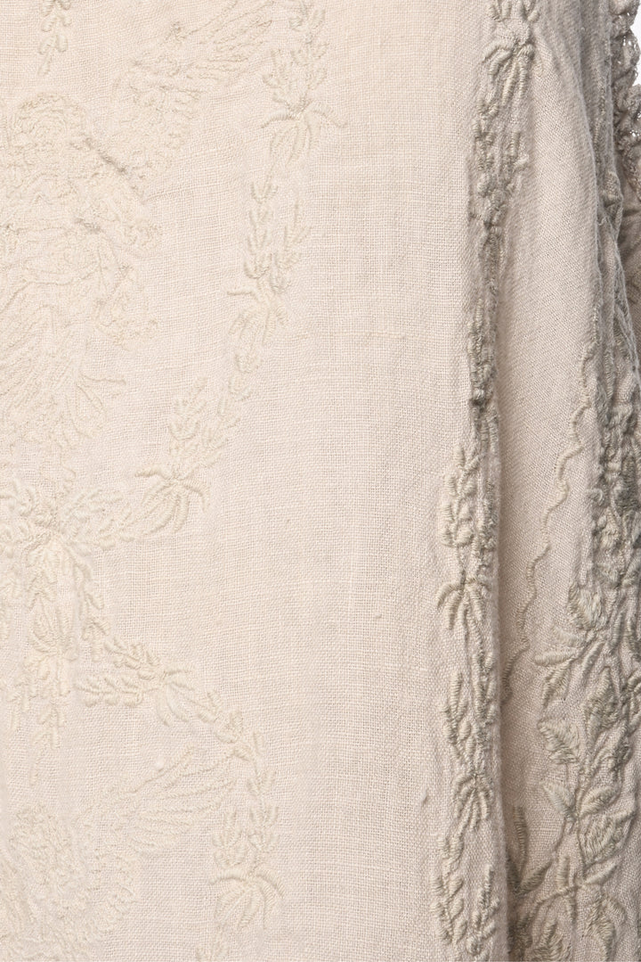 Magnolia Pearl Size OS Embroidered Linen Tank Dress