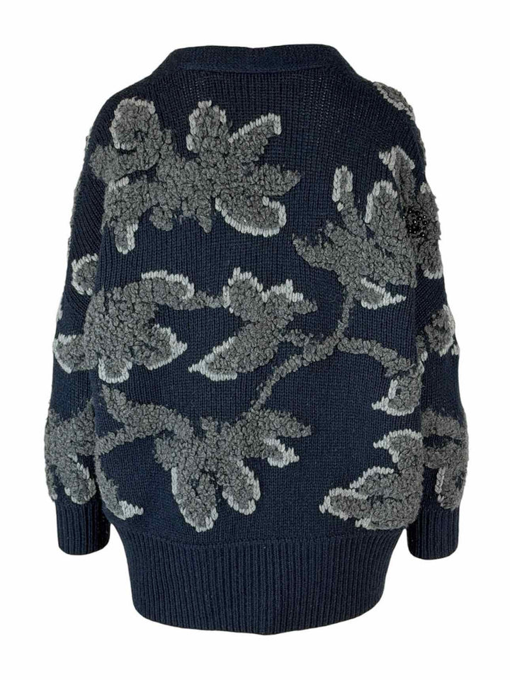 Brunello Cucinelli Size XS Embroidered Cashmere Cardigan