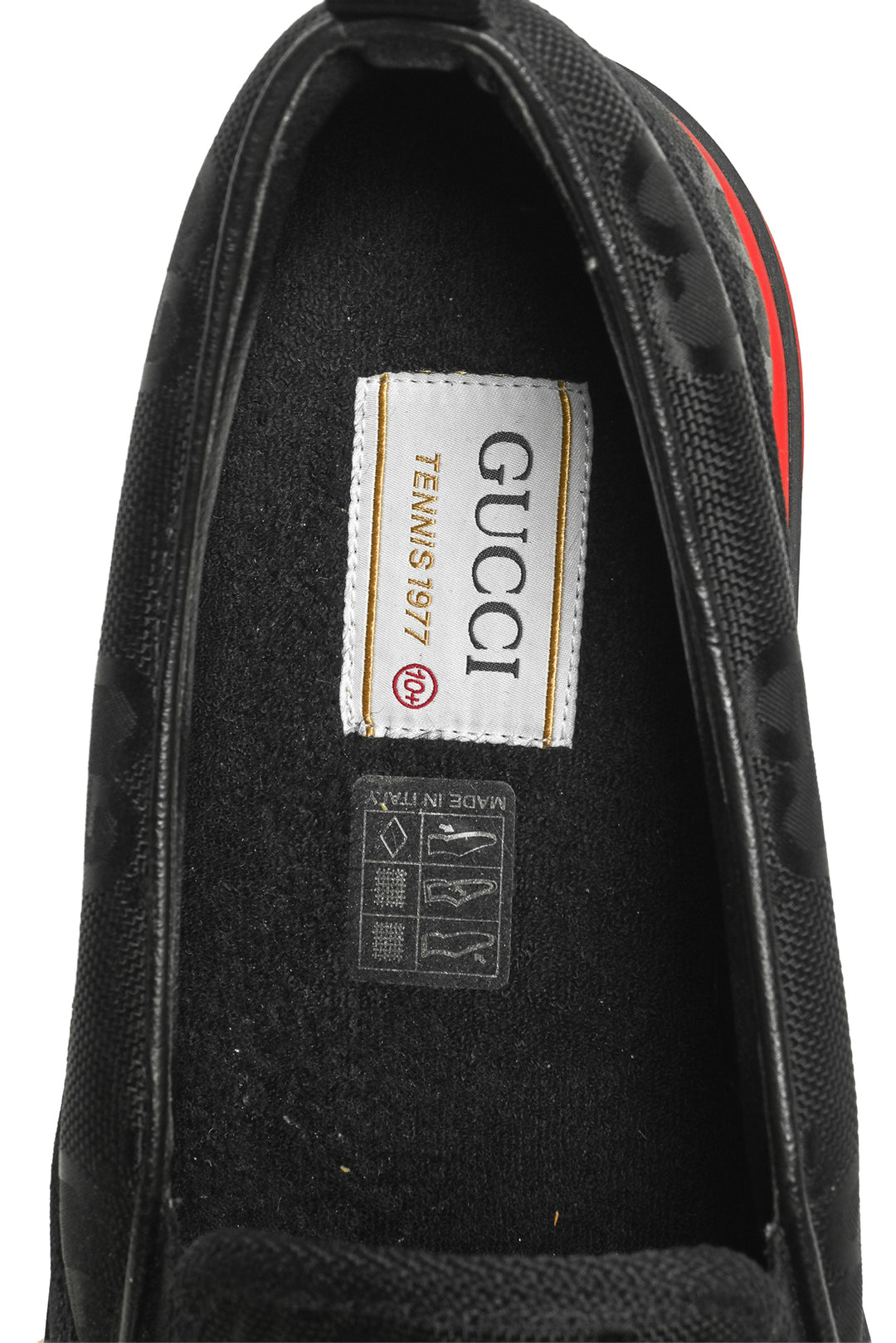 Mens Shoe Size 10 Gucci Men's Off The Grid Tennis 1977 Slip On Sneakers