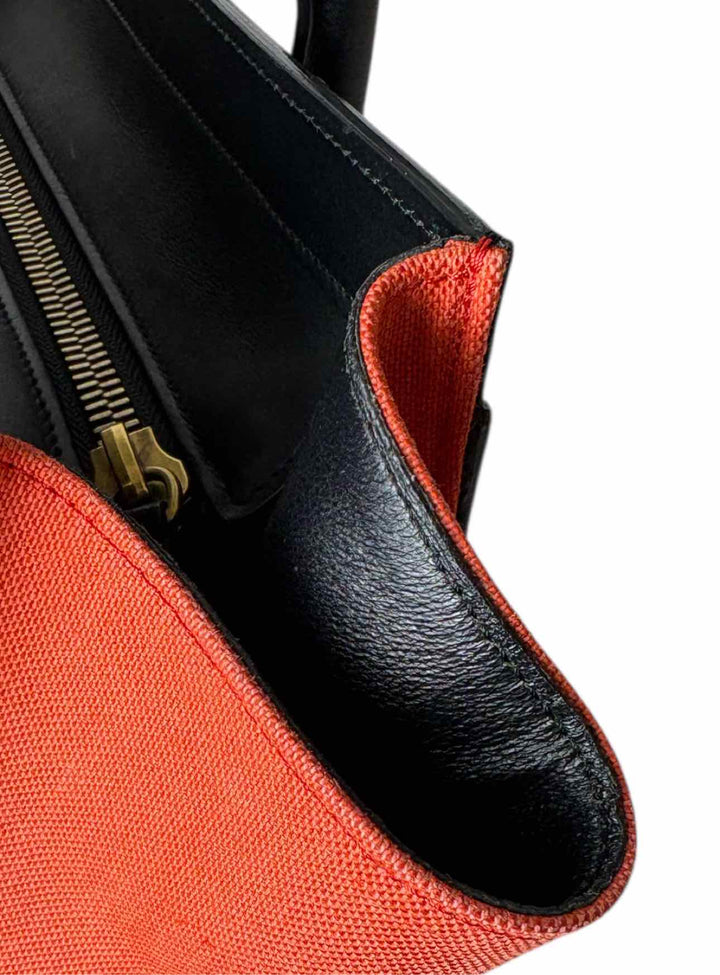 Celine 2014 Tri-Colour Micro Luggage Tote