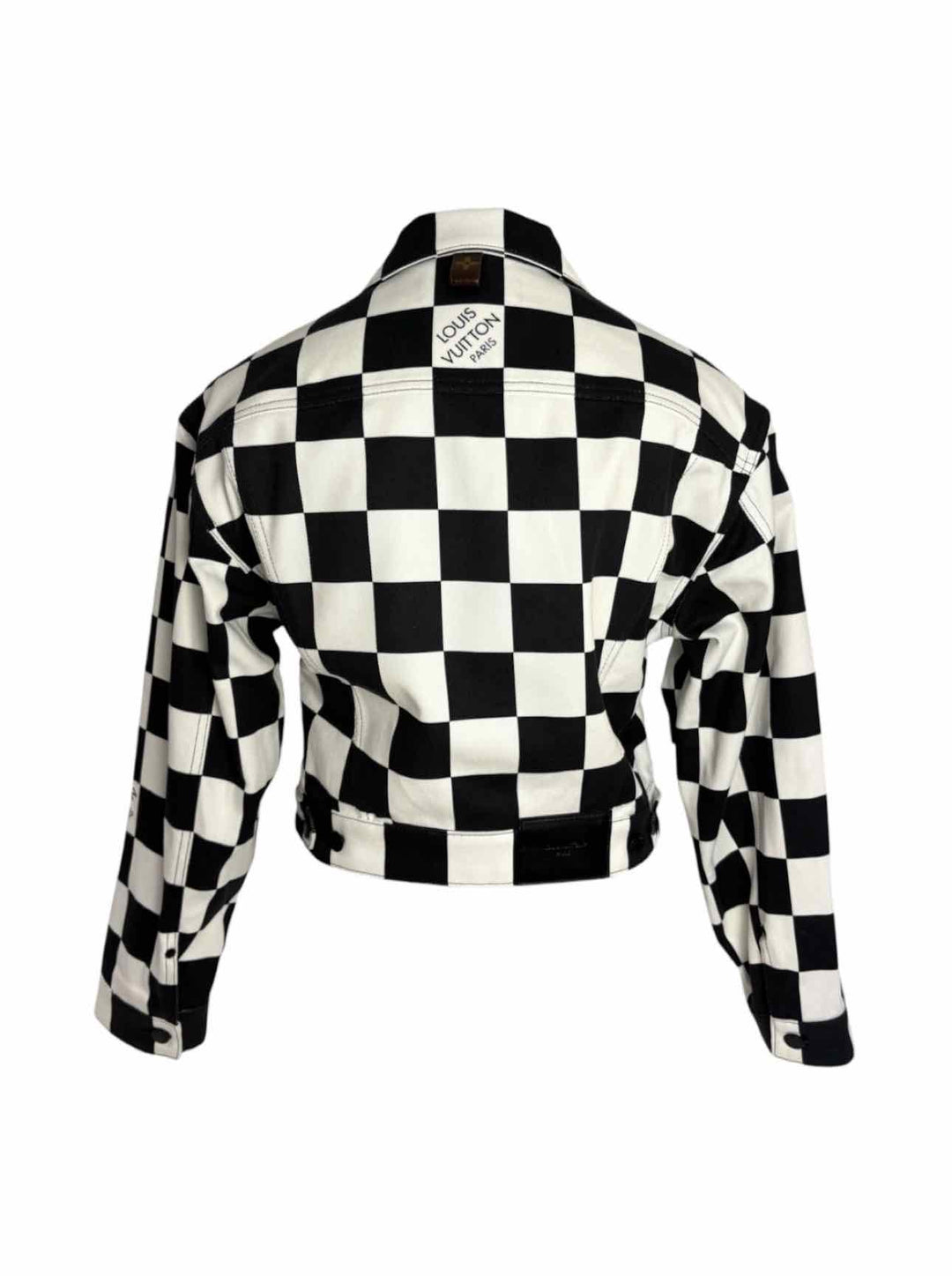 Louis Vuitton Size 36 Damier Denim Jacket