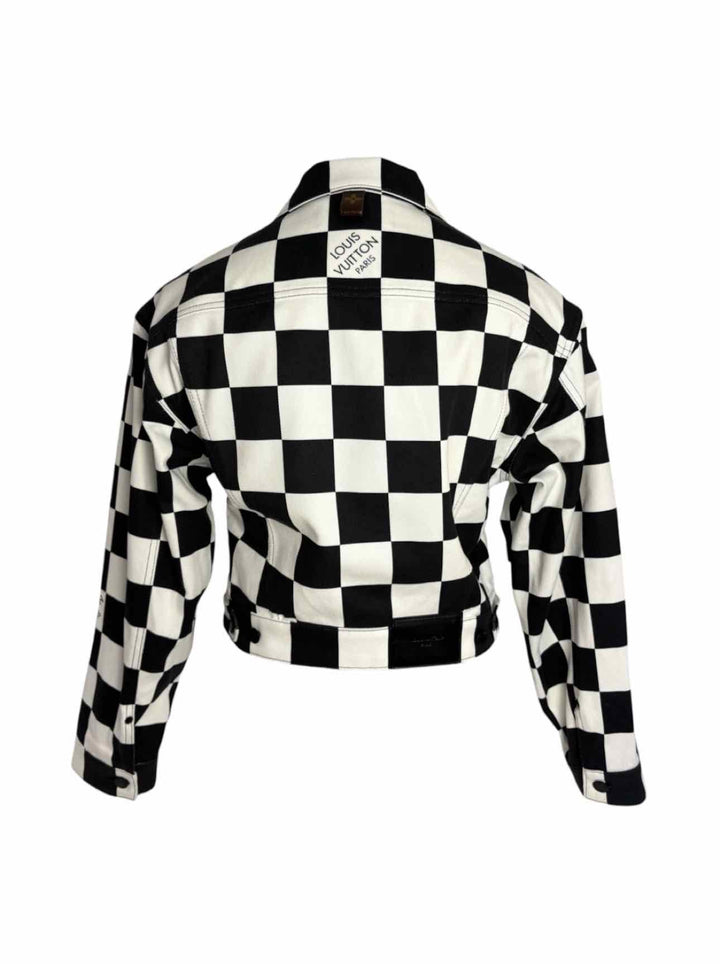 Louis Vuitton Size 36 Damier Denim Jacket