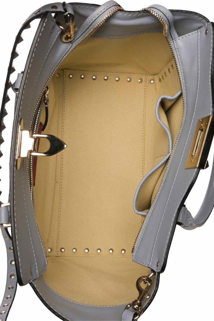 Valentino Small Rockstud Rigid Shoulder Bag