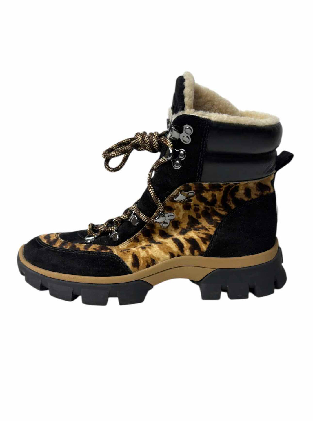 Veronica Beard Size 7.5 Calf Skin Print Ankle Boots