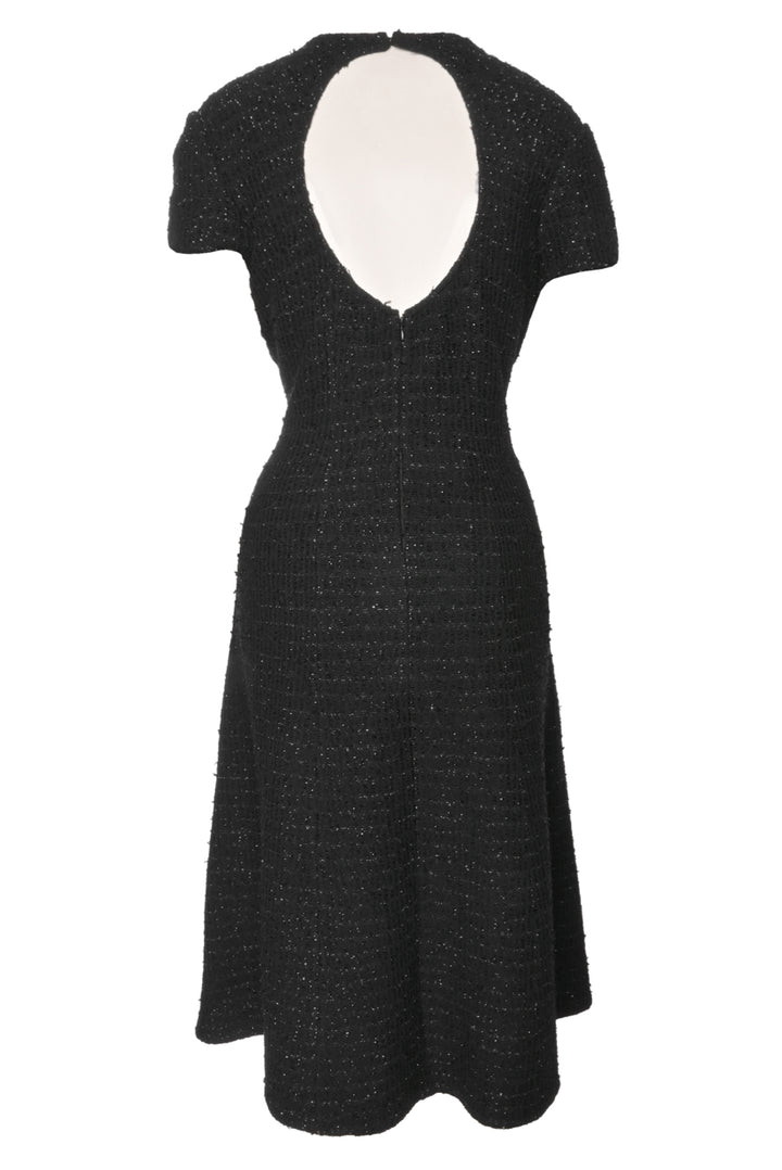 St. John Size 14 Tweed Maxi Dress