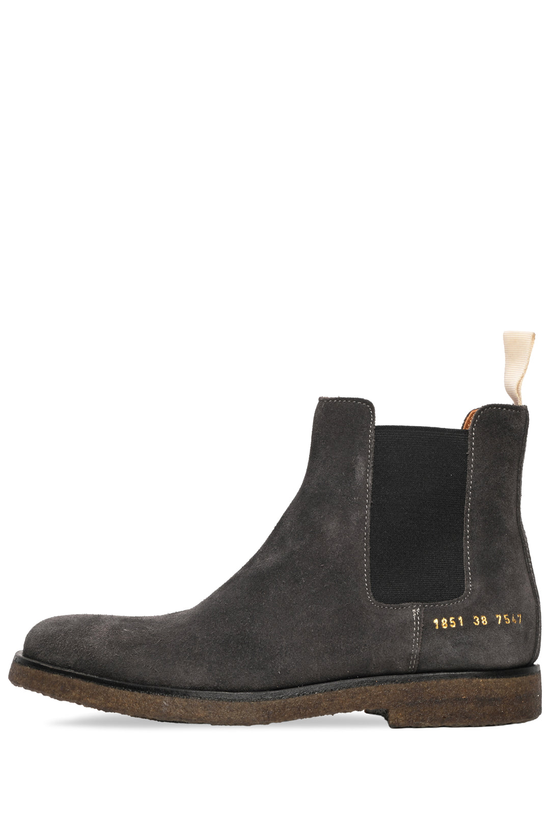 Common Projects Size 38 Suede Chelsea Ankle Boots