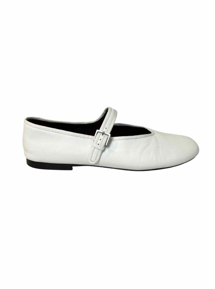 The Row Size 39 Boheme MJ Optic White Flats