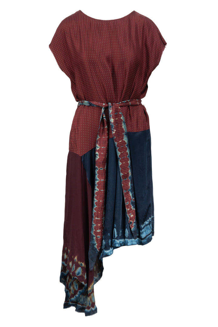 Raquel Allegra Size 2 Silk Asymmetrical Dress