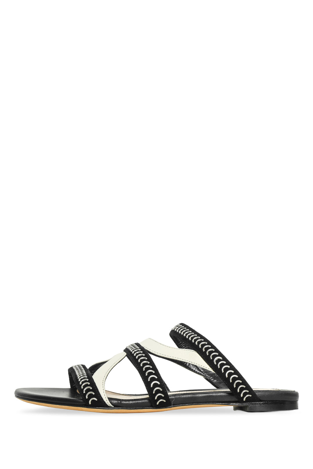 Alexander Mcqueen Size 37 Chain Detail Leather Sandals