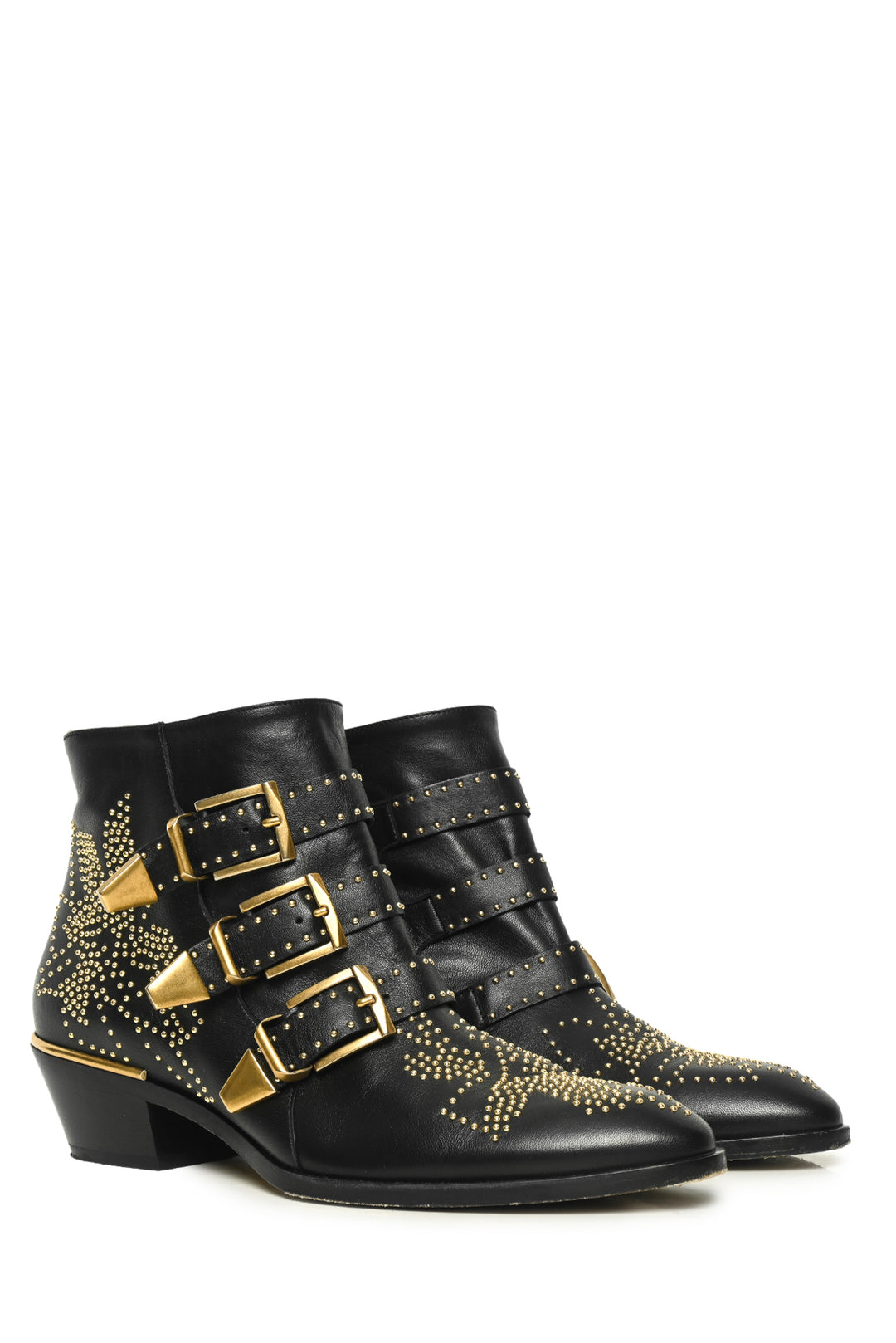 Chloe Size 39 Studded Susanna Ankle Boots