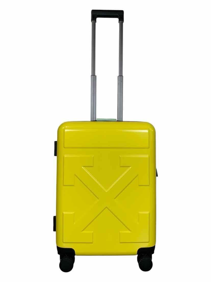 Off White Arrow Trolley Suitcase