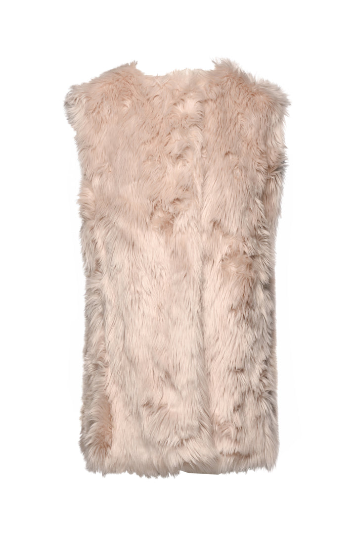 Marccain Size 3 Faux Fur Vest