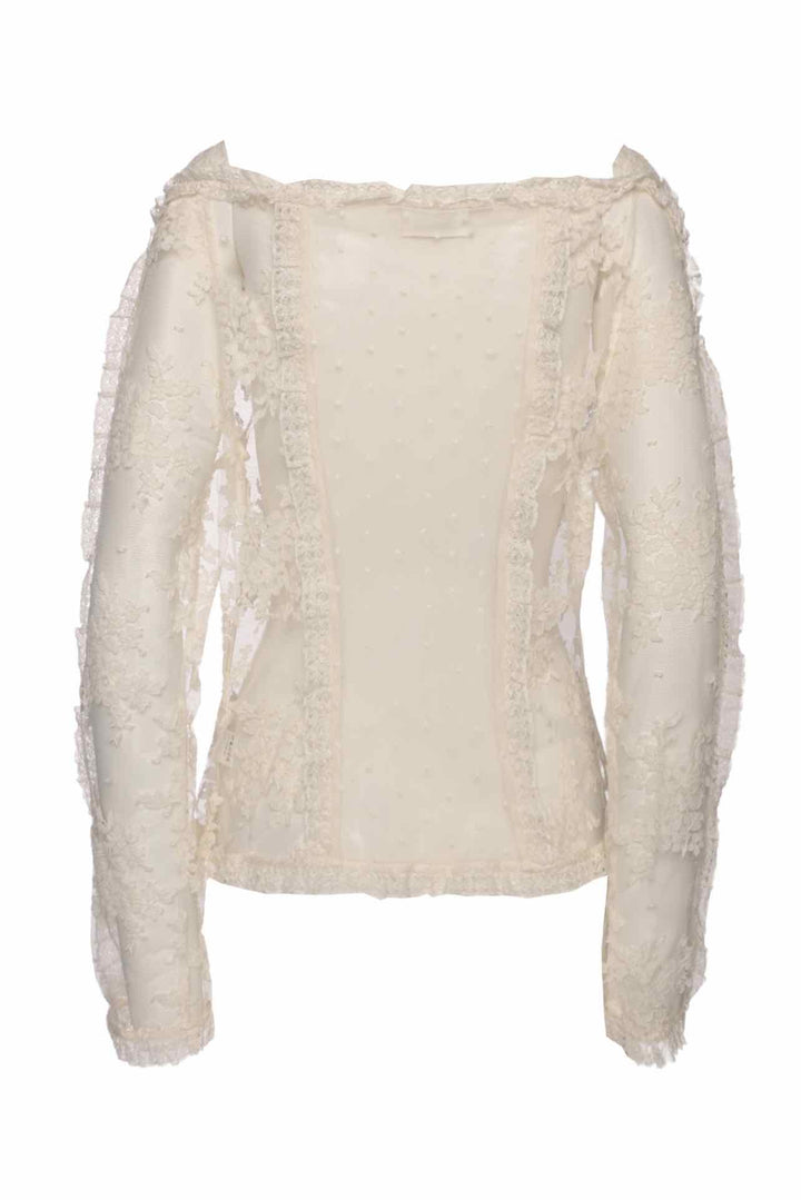 Zimmermann Size 3 Lace Off the Shoulder Tops