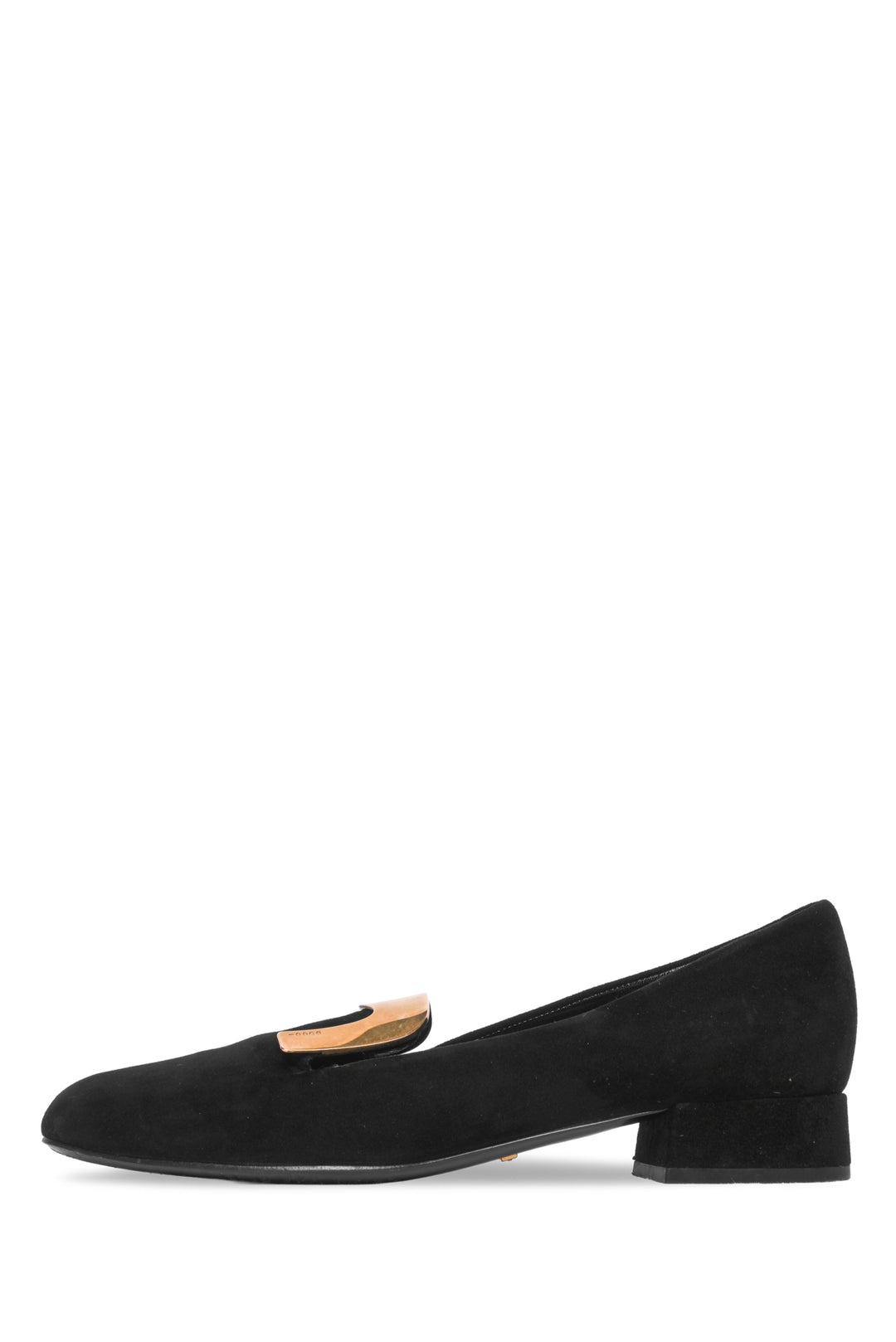 Gucci Size 38.5 Suede Alma Loafers