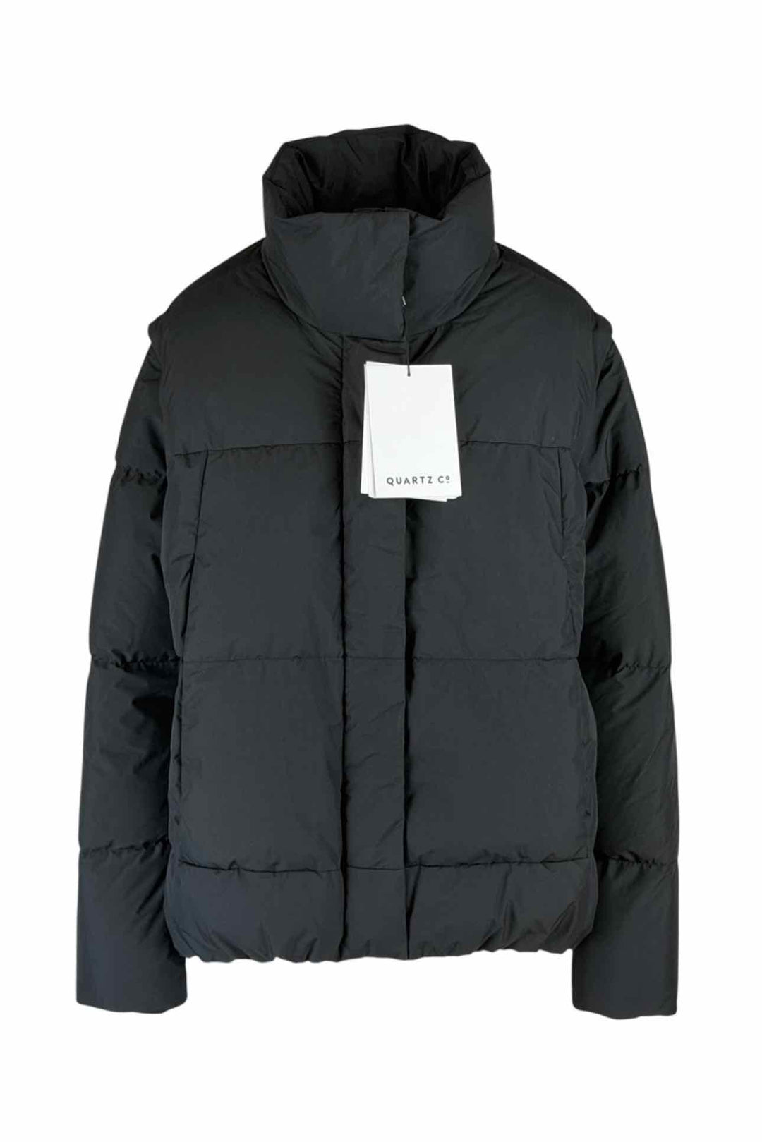 Quartz Co. Size S Robin Convertible Down Puffer Jacket