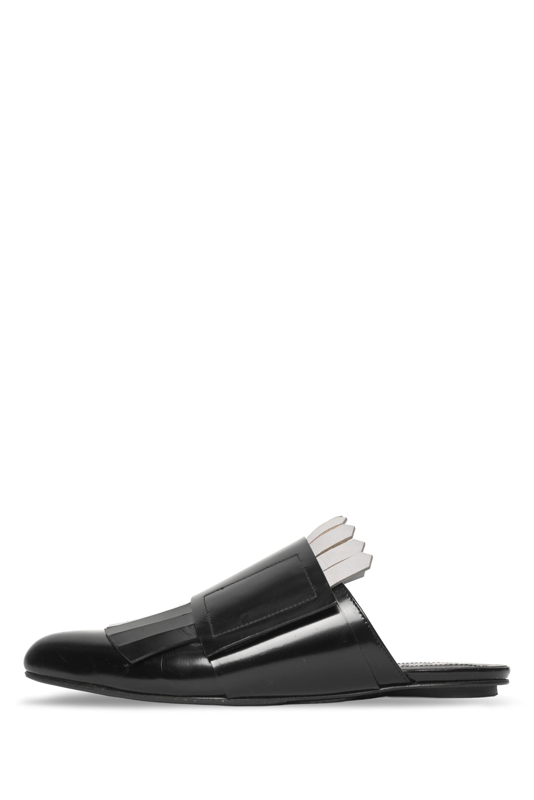 Marni Size 36.5 Fringe Leather Oxford Mules