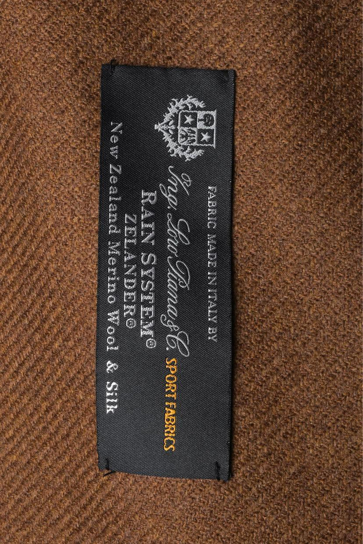 Lafayette 148 Size L Double Breasted Wool & Silk Blend Coat