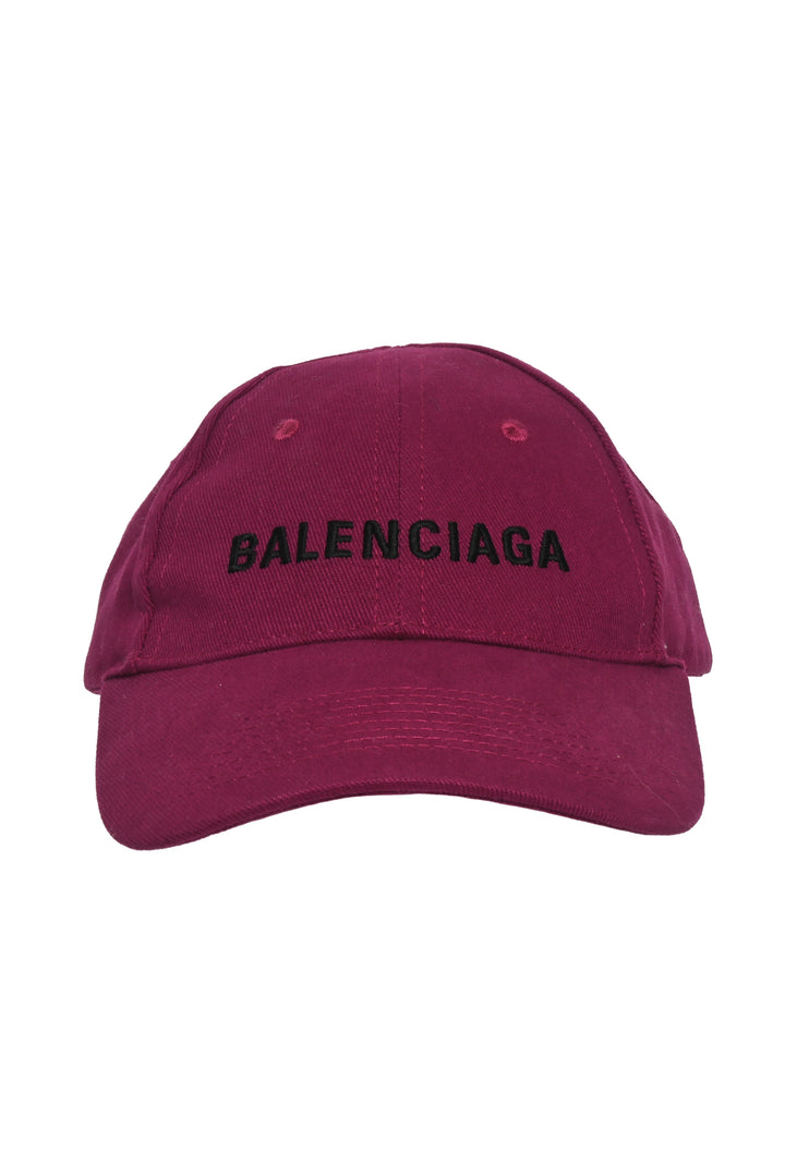 Balenciaga Size L Logo Front Baseball Hat