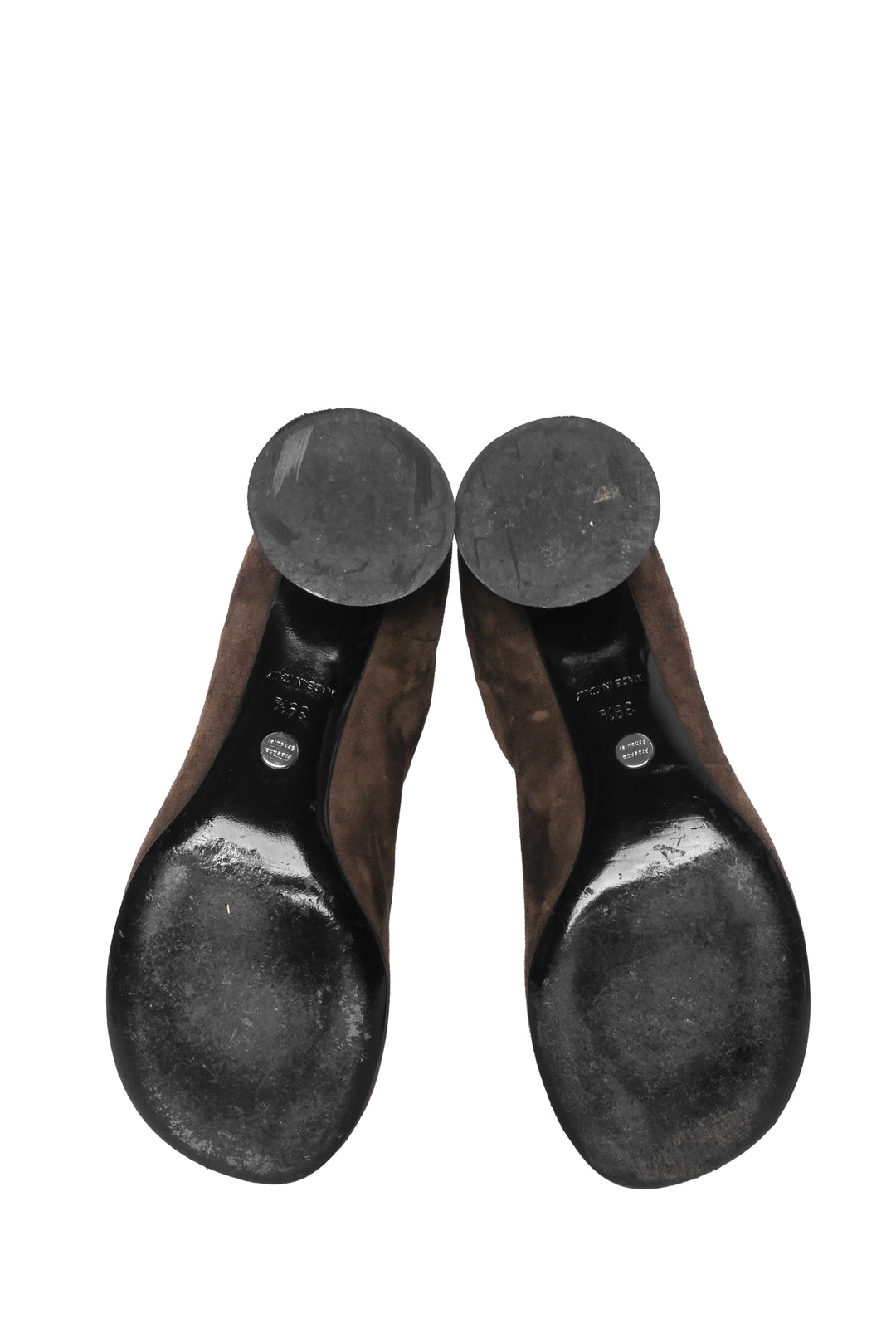Proenza Schouler Size 39.5 Suede Glove Ankle Boots