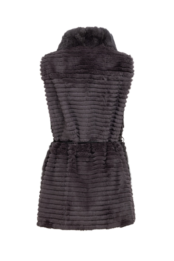 +39 Made in Italy Size 46 Rabbit Fur Vest