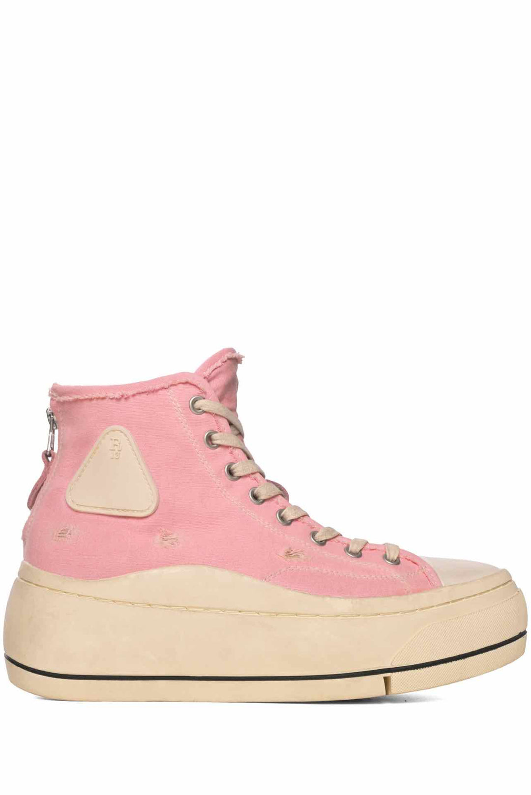 R13 Size 39 Distressed Kurt High Top Sneaker