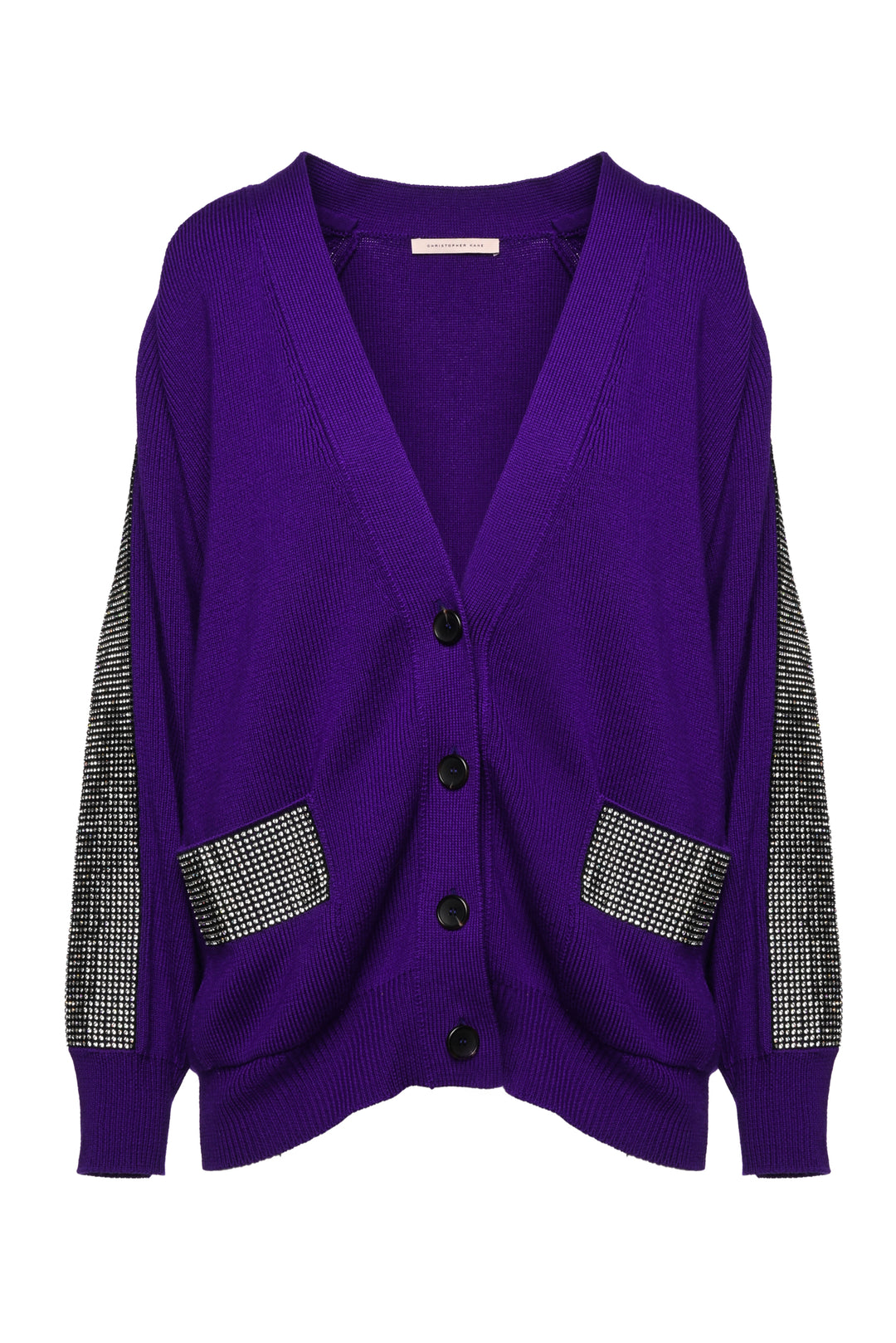 Christopher Kane Size M 2018 Embellished Sleeve  Cardigan