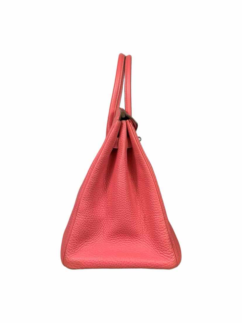 Hermes 2013 Rose Lipstick Veau Togo Birkin 35