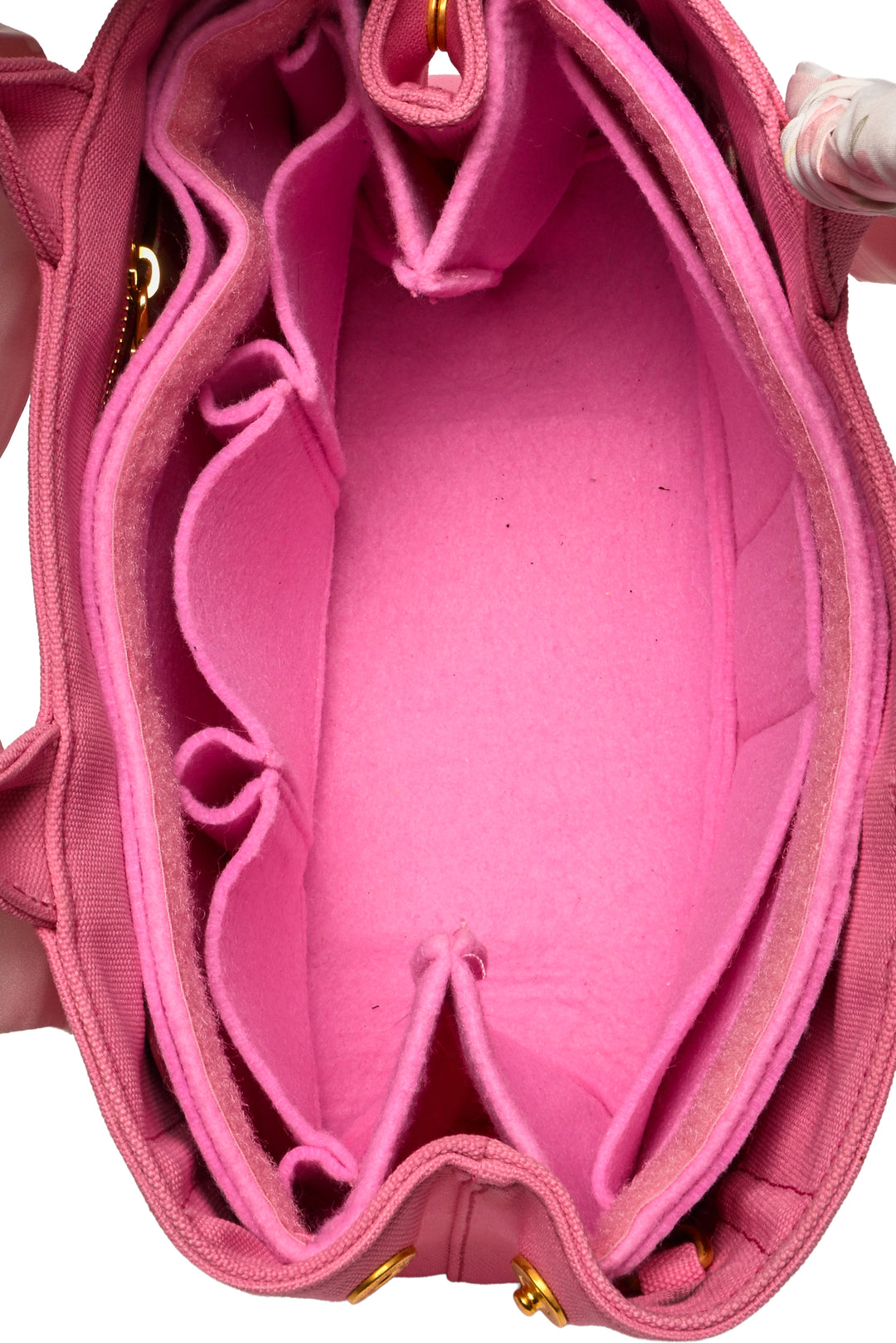 Prada Canapa Logo Canvas Tote