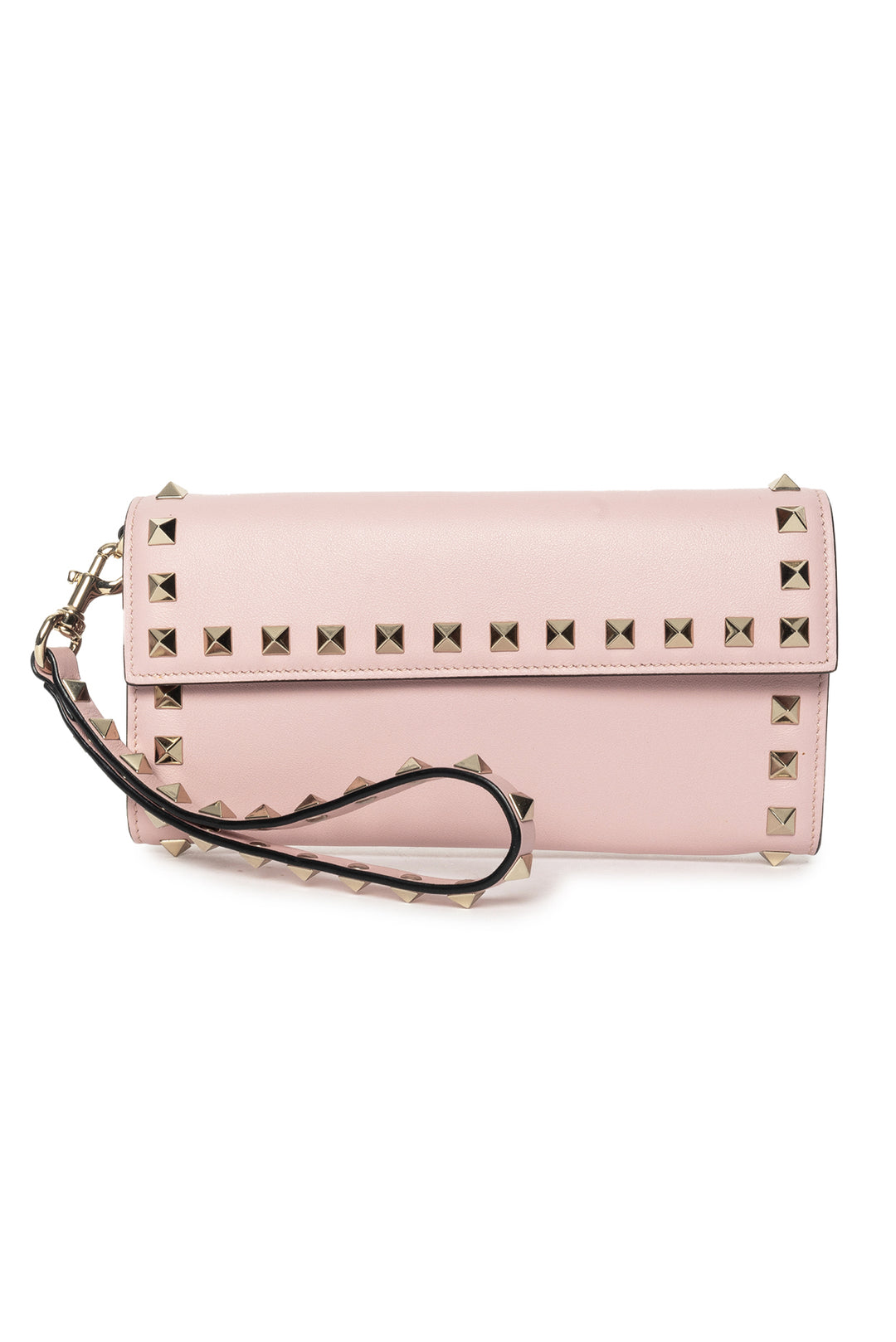 Valentino Rockstud Wristlet Clutch