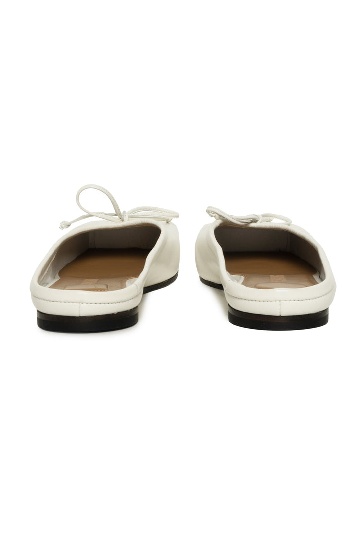 Jacquemus Size 39 Square Toe Flat Ballet Mules
