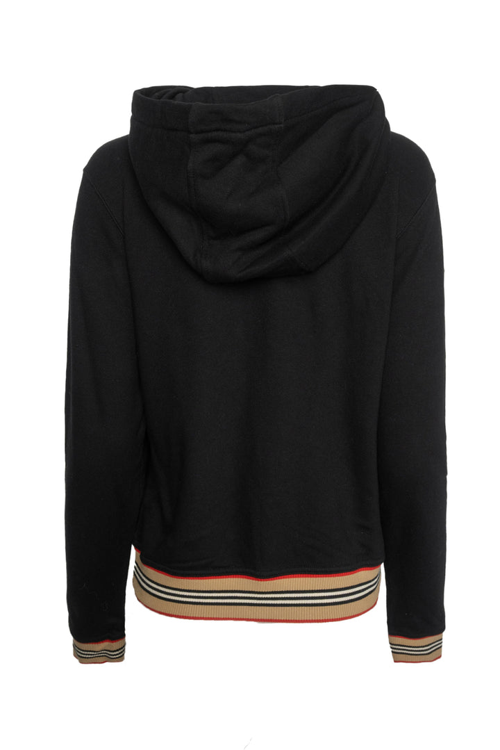 Burberry Size S Icon Stripe TB Zip-up Hoodie