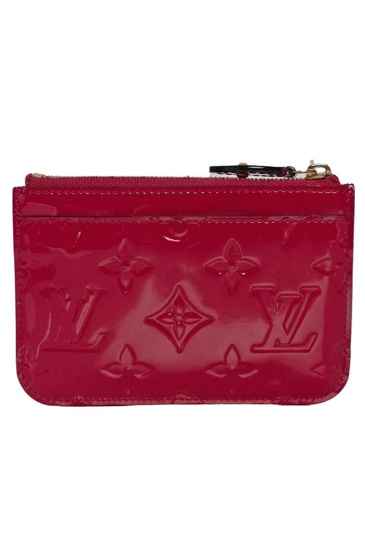 Louis Vuitton Monogram Vernis Patent Leather Pouch Wallet