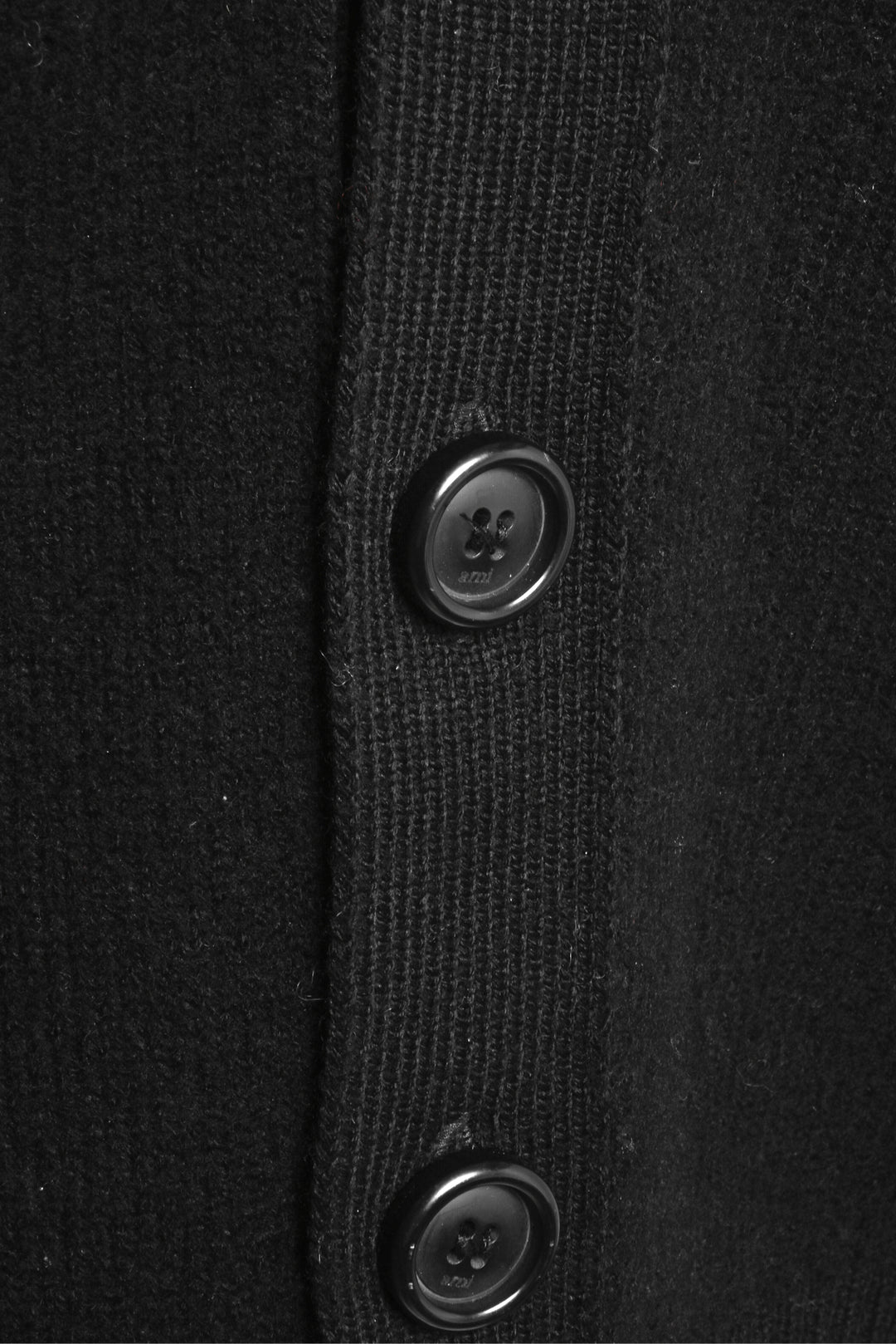 Ami Size XS Ami De Coeur Wool Cardigan