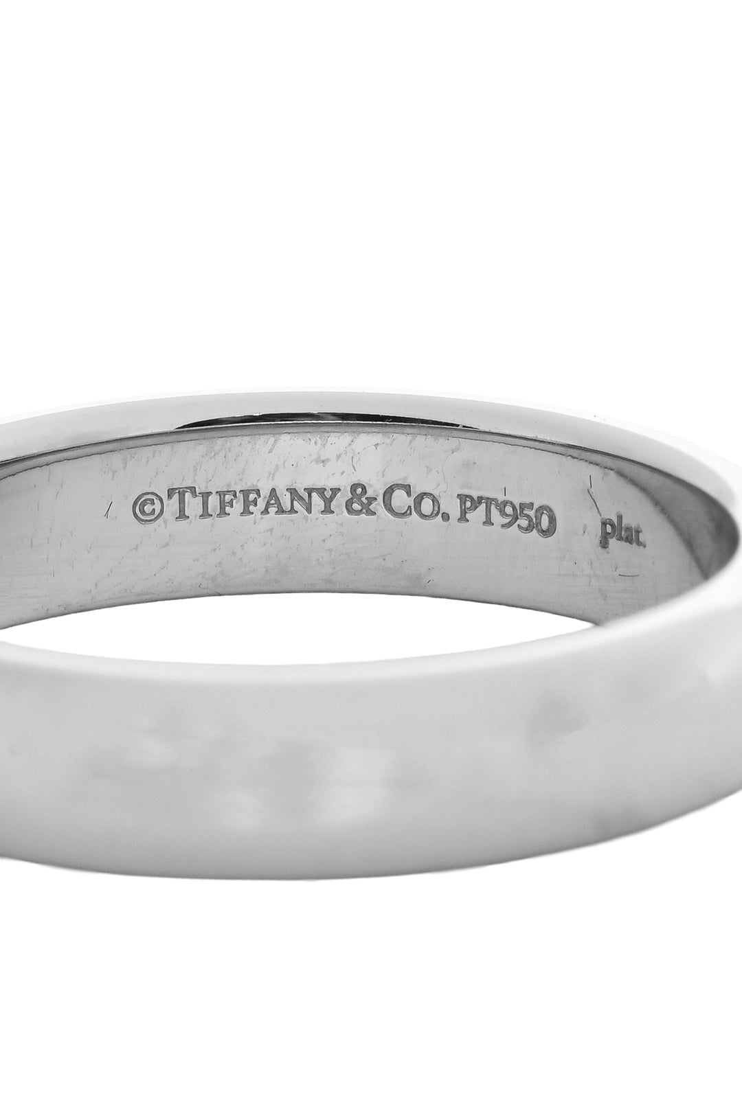 Tiffany & Co Size 9 Platinum Wedding Band Ring