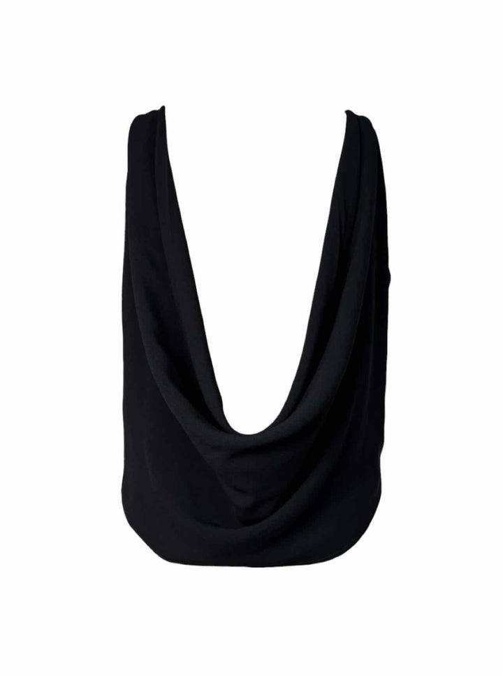 Nina Ricci Size 40 Draped Back Vest