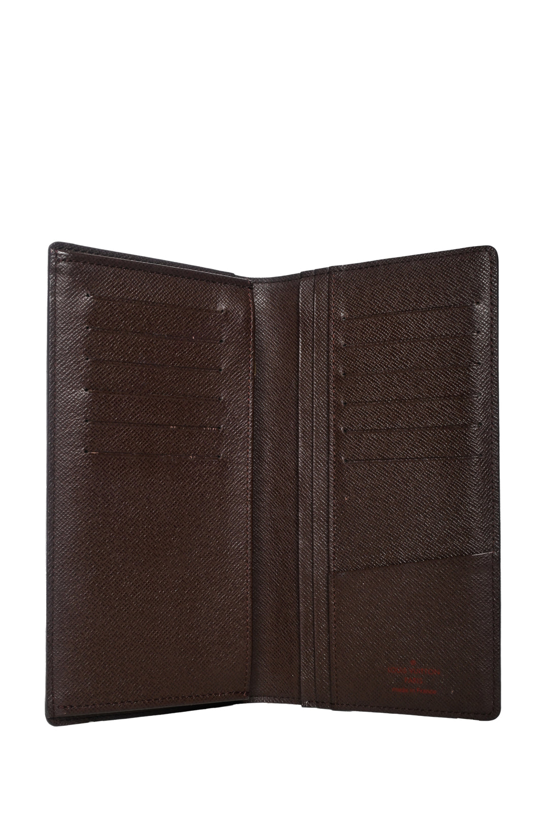 Louis Vuitton 2010 Damier Ebene Brazza Wallet