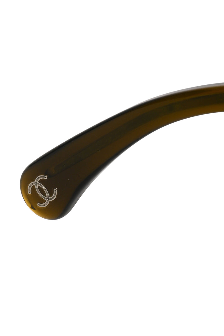 Chanel Interlocking CC Logo Cat-Eye Sunglasses