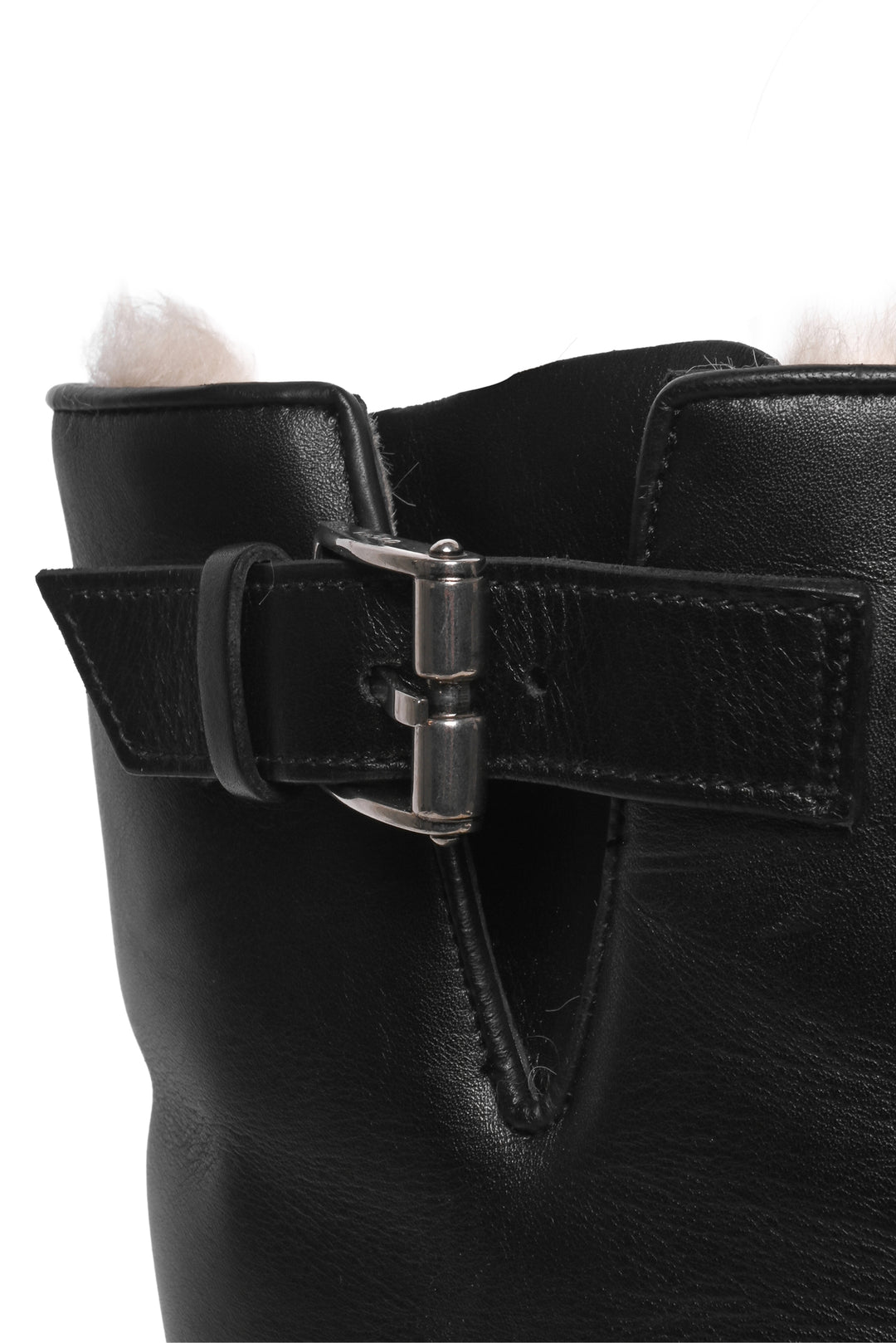Mens Shoe Size 9.5 Gucci Men's Tom Ford Era Fur-Lined Rider Boots