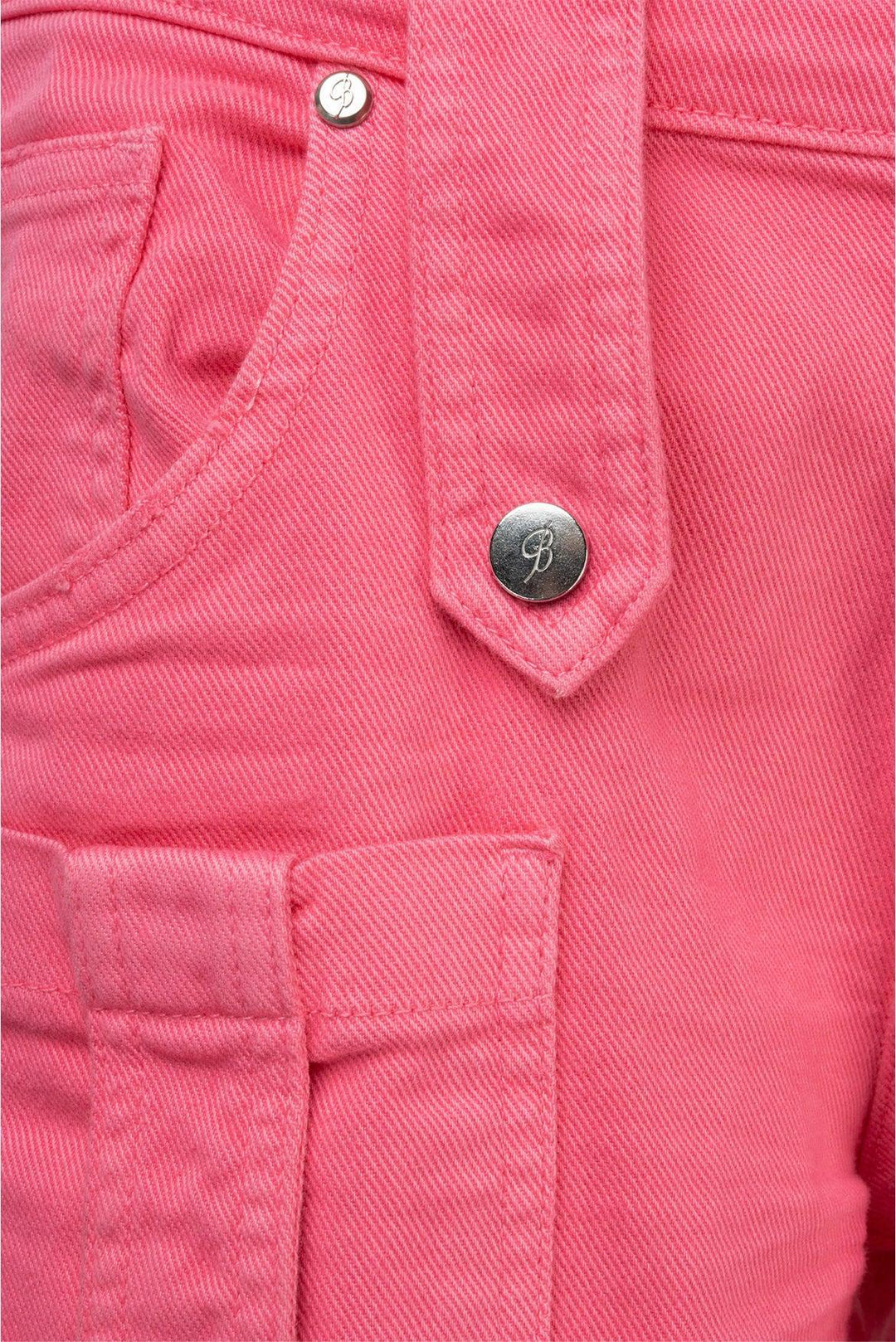 Blumarine Size 4 Low Rise Denim Cargo Jeans